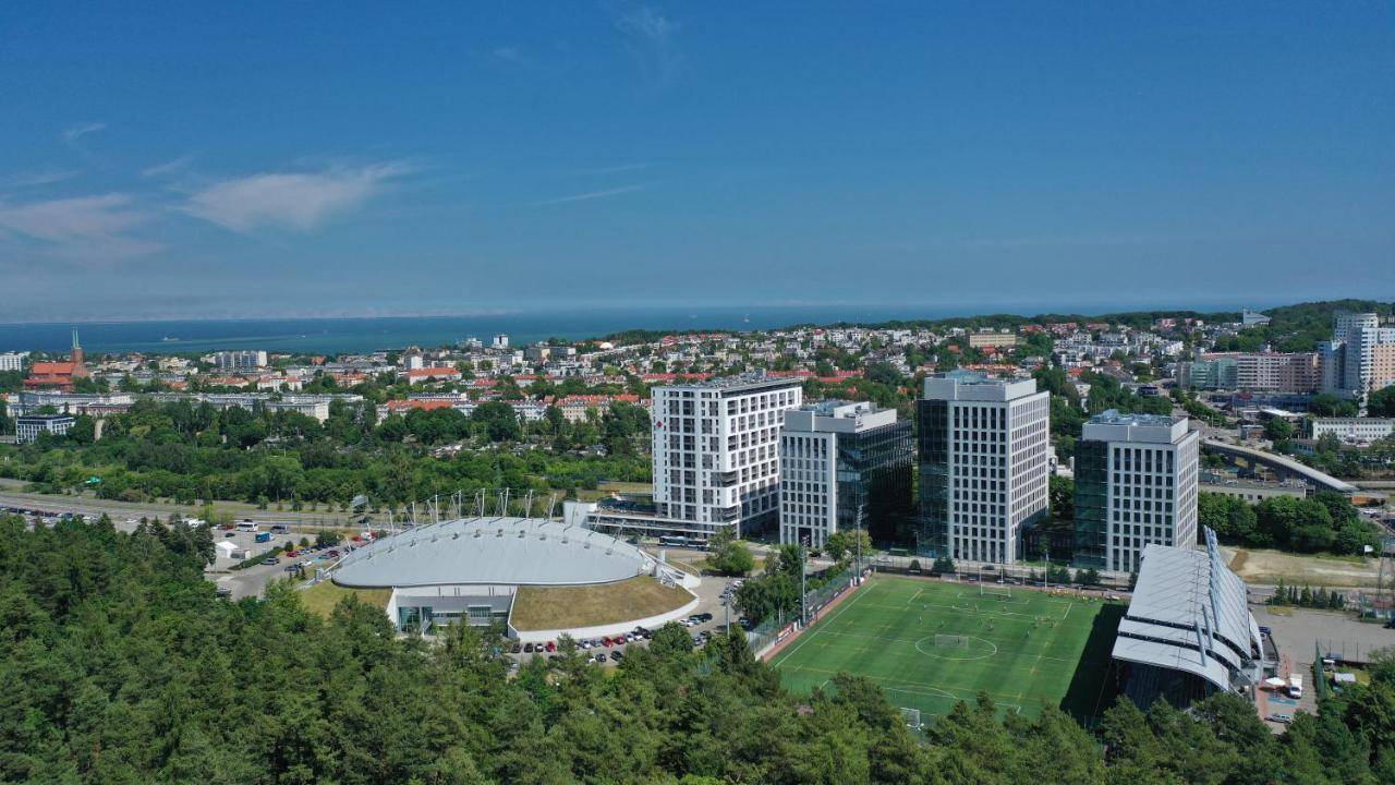 Symphony Modern Tower Apartamenty Gdynia Kültér fotó