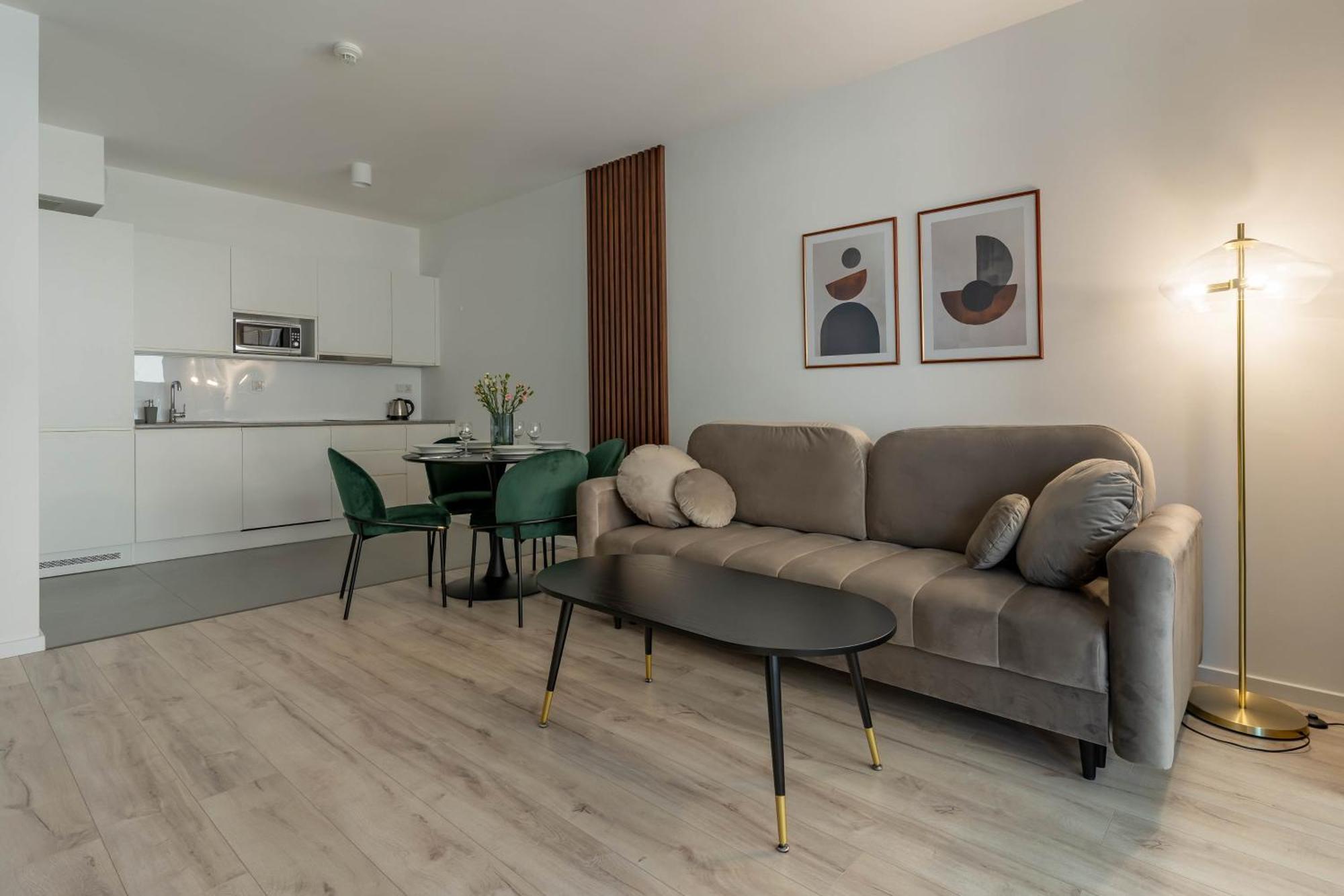 Symphony Modern Tower Apartamenty Gdynia Kültér fotó