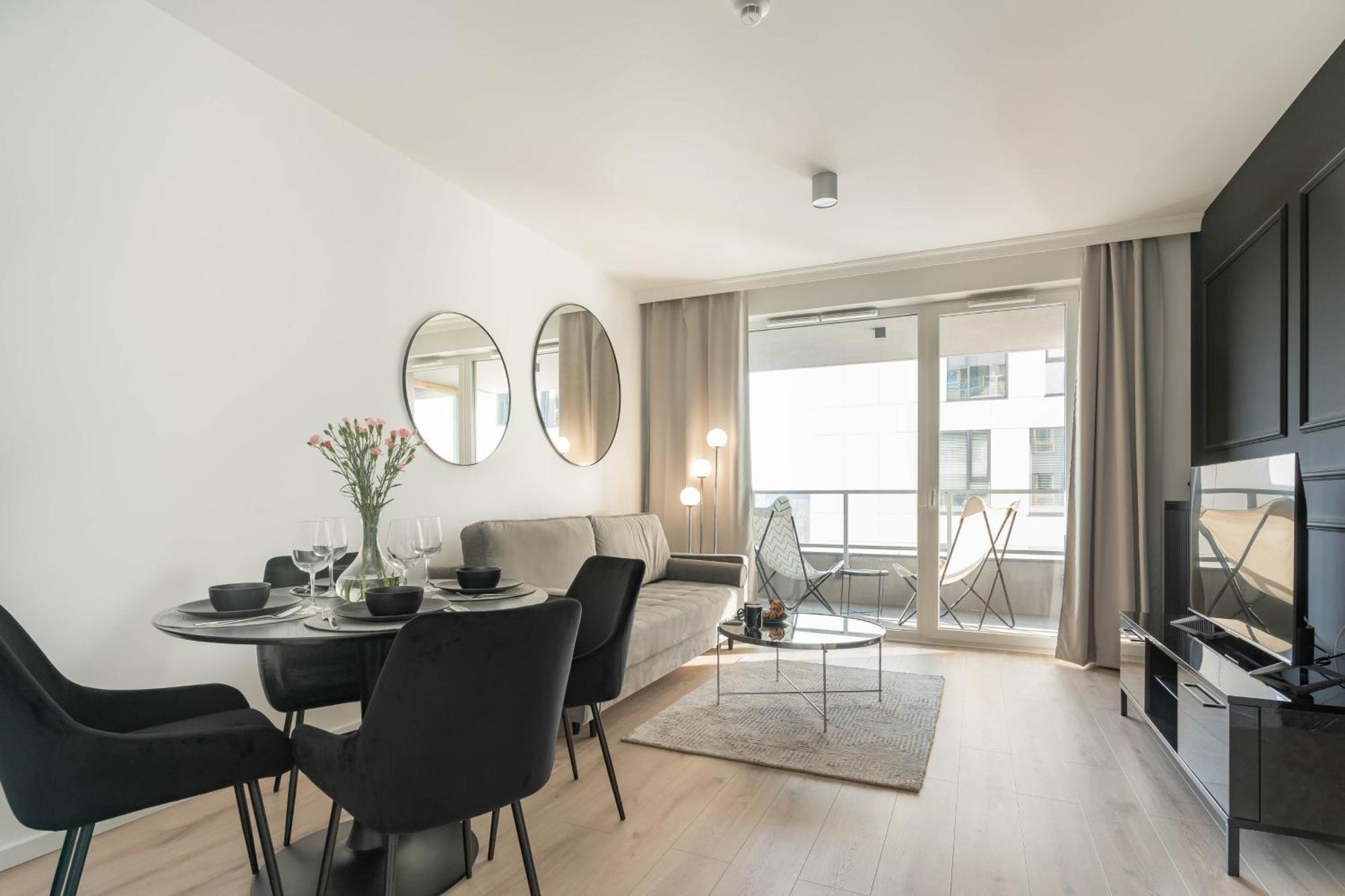 Symphony Modern Tower Apartamenty Gdynia Kültér fotó