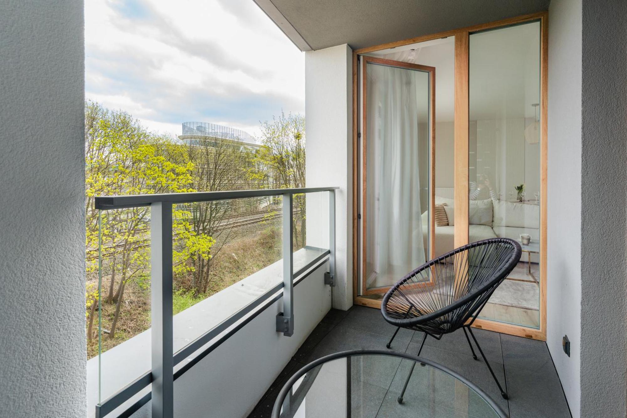 Symphony Modern Tower Apartamenty Gdynia Kültér fotó