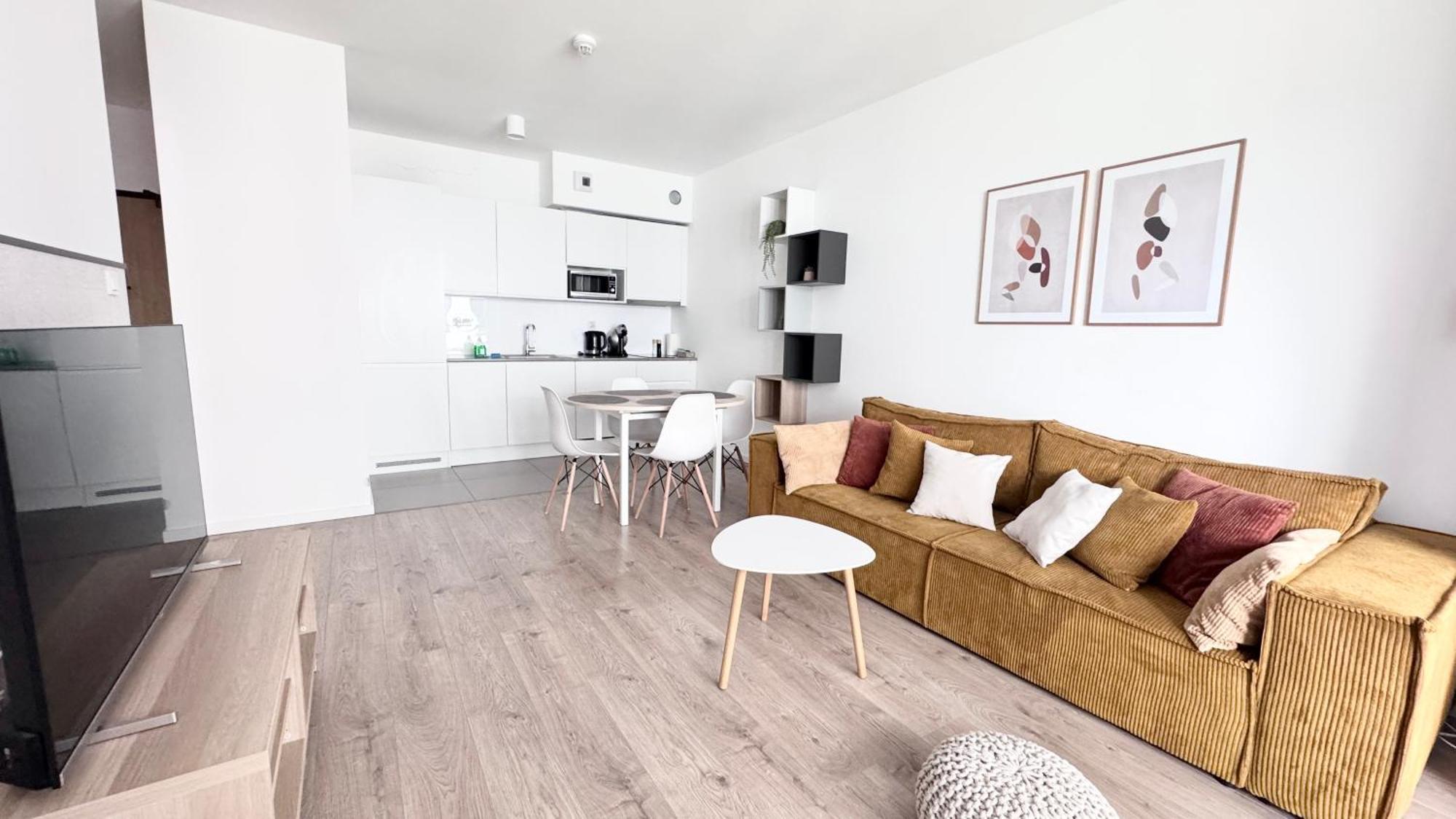Symphony Modern Tower Apartamenty Gdynia Kültér fotó